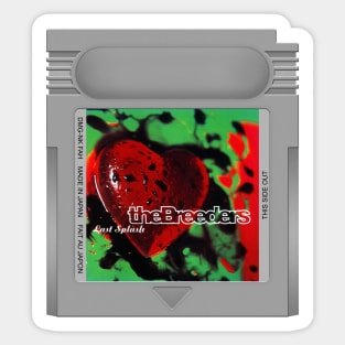 Last Splash Game Cartridge Sticker